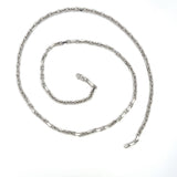 14KT White Gold Cable Chain, 20" Inches - KFK, Inc.
