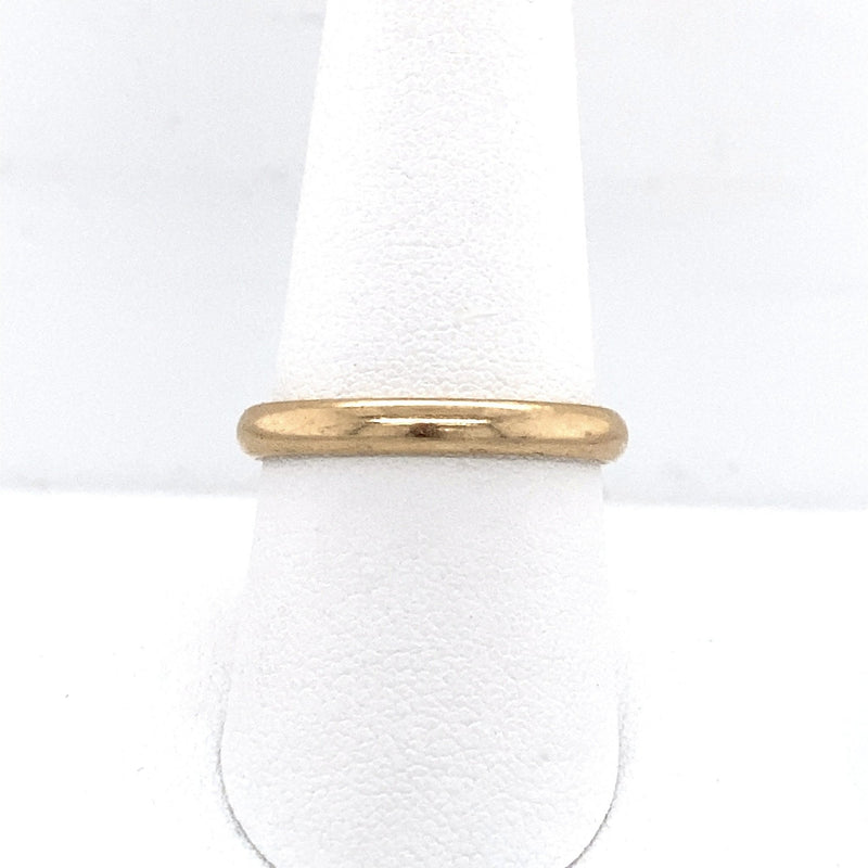 Vintage 14KT Yellow Gold Band, Dated 1937 - KFKJewelers