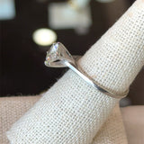 1.17CT round diamond solitaire, J Color, VVS2 Clarity with GIA report set in 14KT white gold KFK Jewelers Los Angeles