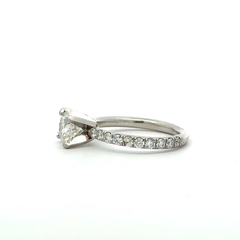 1.15CT Round Brilliant Diamond Engagement Ring - KFK, Inc.