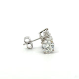 1.94CT Diamond Stud Earrings - KFK, Inc.