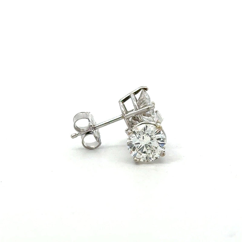 1.94CT Diamond Stud Earrings - KFK, Inc.