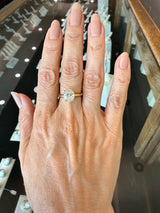 2.00CT Oval Diamond Solitaire in 18KT Yellow Gold - KFK, Inc.