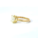 2.00CT Oval Diamond Solitaire in 18KT Yellow Gold - KFK, Inc.