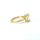 2.00CT Oval Diamond Solitaire in 18KT Yellow Gold - KFK, Inc.