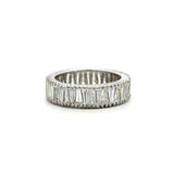 3.00CT Baguette Diamond Platinum Eternity Band - KFK, Inc.