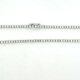 4.00CT Diamond Tennis Necklace, 14KT White Gold - KFK, Inc.