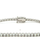 5.00CT diamond tennis bracelet, set in 14K white gold 7 inches long KFK Jewelers Los Angeles
