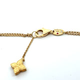 Roberto Coin 18KT Yellow Gold Venetian Princess Diamond Dual Chain Necklace KFK Jewelers Los Angeles
