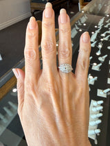 Antique 1.28CT Platinum Art Deco Diamond Ring - KFK, Inc.