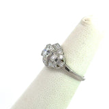 Antique 1.28CT Platinum Art Deco Diamond Ring - KFK, Inc.