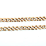 Antique early-1900's 14KT rose gold curb chain 17 inches KFK Jewelers Los Angeles