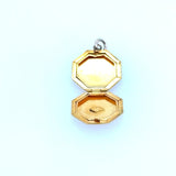 Antique 14KT Yellow Gold Small Locket - KFK, Inc.