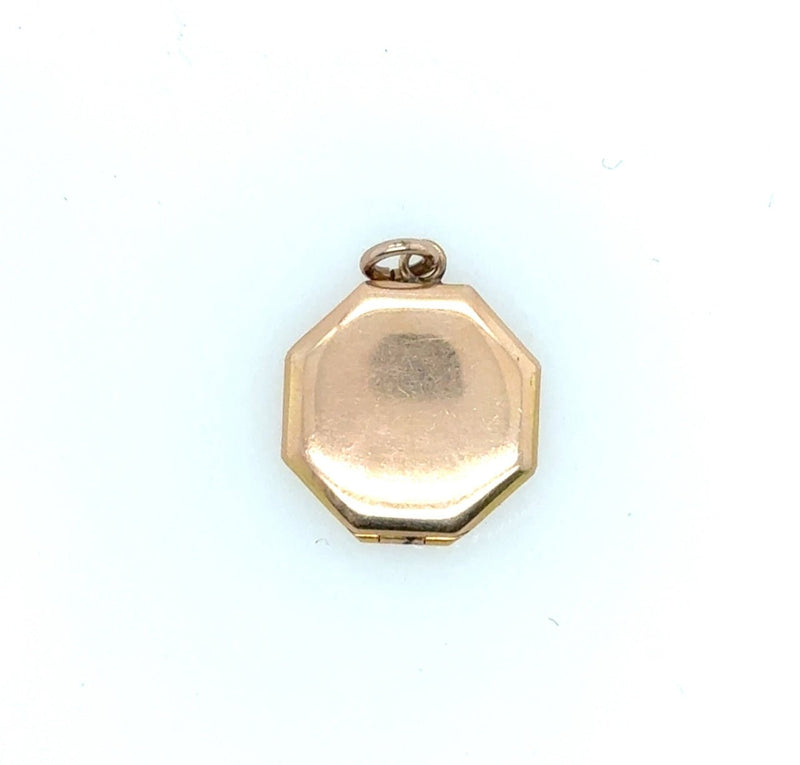 Antique 14KT Yellow Gold Small Locket - KFK, Inc.