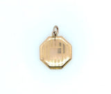 Antique 14KT Yellow Gold Small Locket - KFK, Inc.