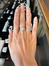 Antique 1920's 1.70CT Diamond Platinum Ring - KFK, Inc.