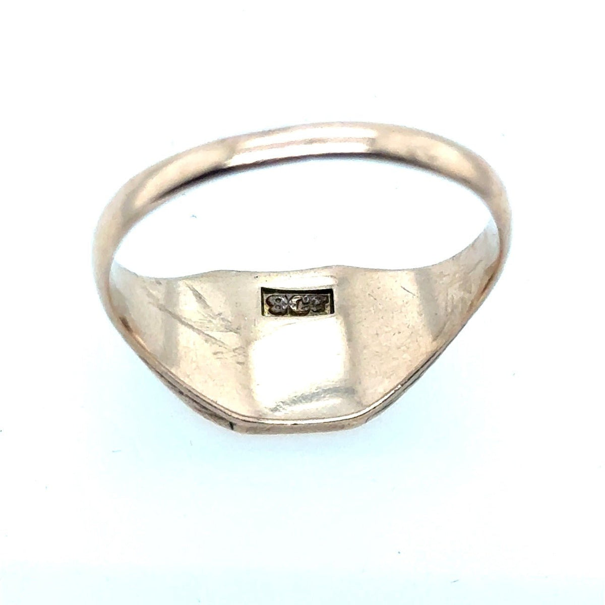 Antique 9KT Yellow Gold Signet Ring – KFK, Inc.