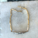 Antique Edwardian Diamond Platinum & 14KT Gold Bracelet - KFK, Inc.