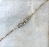 Antique Edwardian Diamond Platinum & 14KT Gold Bracelet - KFK, Inc.