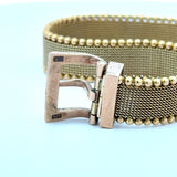 Antique Victorian 9KT Yellow Gold Belt Bracelet - KFK, Inc.