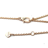 Chanel Coco 18K Beige Gold Ruby Pendant Necklace - KFK, Inc.