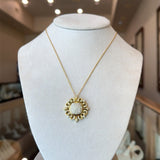 Charles Krypell 18KT Yellow Gold 1.6CT Diamond Pendant Necklace - KFK, Inc.