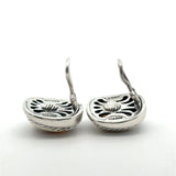David Yurman Albion Silver 14KT Gold Citrine Clip Earrings - KFK, Inc.