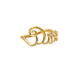 DIOR Dioramour Ring, 18KT Yellow Gold and Diamond - KFK, Inc.