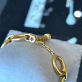 Elizabeth Locke 18KT Yellow Gold Link Toggle Bracelet - KFK, Inc.