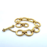 Elizabeth Locke 18KT Yellow Gold Link Toggle Bracelet - KFK, Inc.