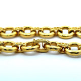 Elizabeth Locke 19KT Yellow Gold Round Link Necklace - KFK, Inc.