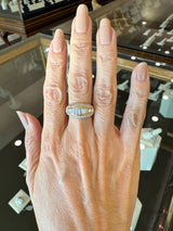 Estate 18KT Yellow Gold 2.0CT Diamond Cocktail Ring - KFK, Inc.