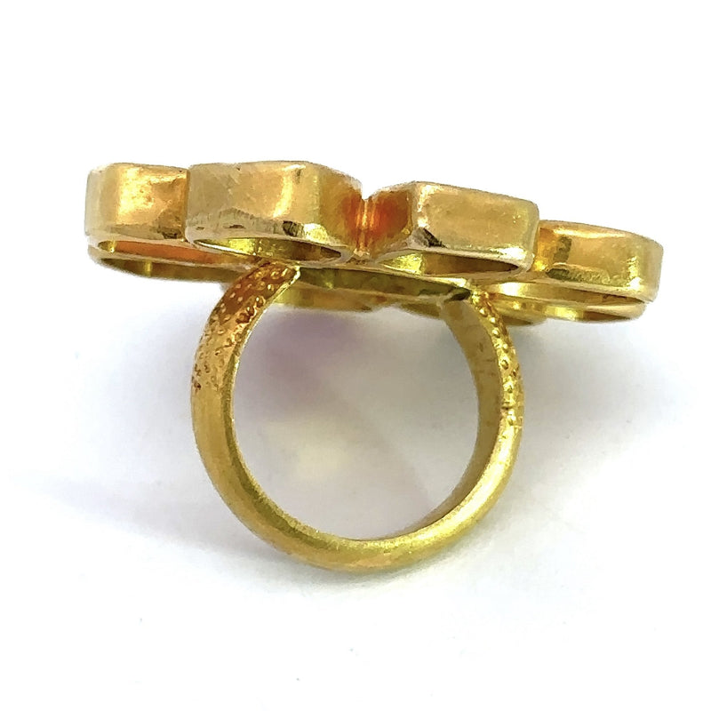 Multicolor Tourmaline Cocktail Ring, 21KT Yellow Gold - KFK, Inc.