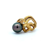 Onofrio d'Oro 18KT Gold and Pearl Octopus Ring - KFK, Inc.