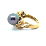 Onofrio d'Oro 18KT Gold and Pearl Octopus Ring - KFK, Inc.