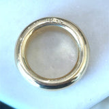 Pomellato 18KT yellow gold 9.5mm wide band KFK Jewelers Los Angeles