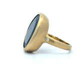 Rina Limor Rutilated Quartz Ring, 18KT Yellow Gold - KFK, Inc.