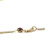 Roberto Coin 18K Yellow Gold Single Diamond Necklace - KFK, Inc.