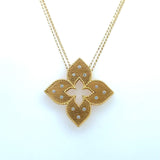 Roberto Coin 18KT Gold Venetian Princess Diamond Dual Chain Necklace - KFK, Inc.
