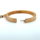 Roberto Coin 18KT Rose Gold Venetian Princess Diamond Bangle - KFK, Inc.