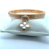 Roberto Coin 18KT Rose Gold Venetian Princess Diamond Bangle - KFK, Inc.