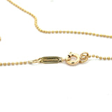 Tiffany & Co. 18KT Trefoil Key Pendant Neccklace - KFK, Inc.
