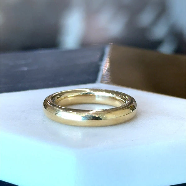 Tiffany & Co. 18KT Yellow Gold Band, Size 6.75 - KFK, Inc.