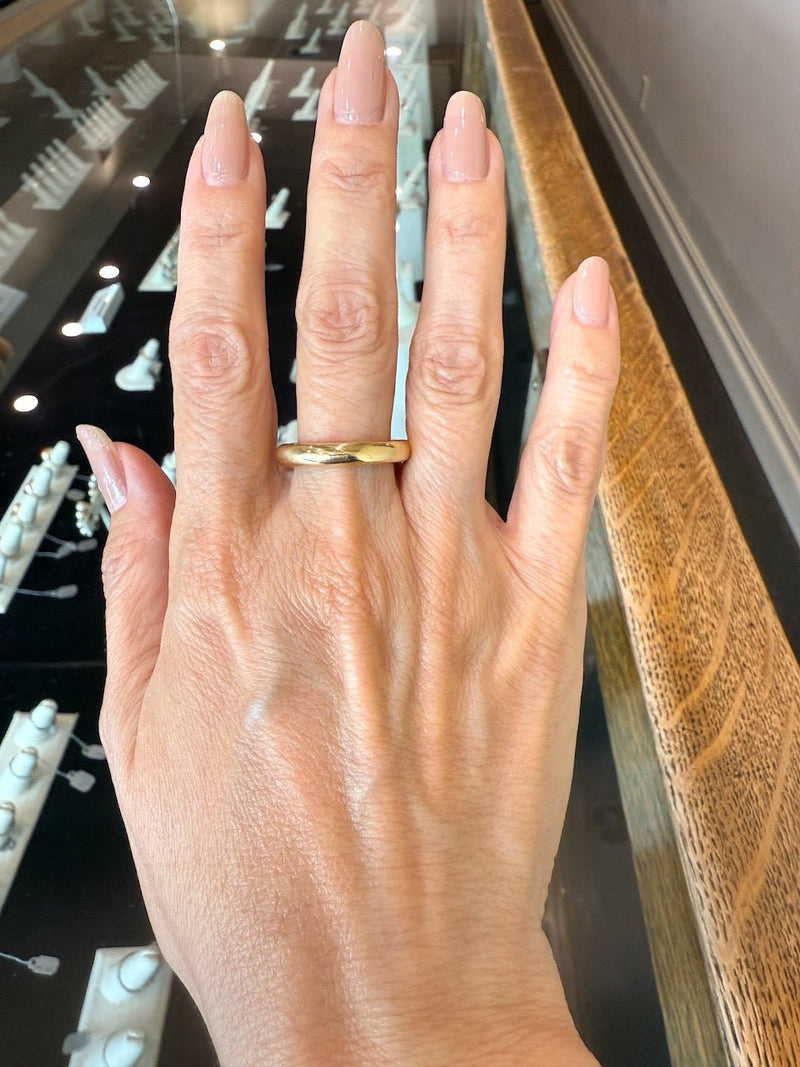 Tiffany & Co. 18KT Yellow Gold Band, Size 6.75 - KFK, Inc.