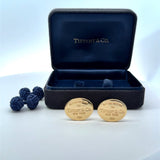 Tiffany & Co. 18KT Yellow Gold Return to Tiffany Cufflinks - KFK, Inc.
