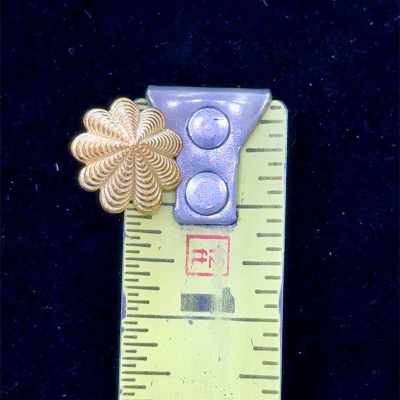 Tiffany & Co. Schlumberger 18KT Yellow Gold Scalloped Stud Earrings - KFK, Inc.