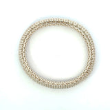 Tiffany & Co. Somerset Sterling Silver Mesh Bangle Bracelet - KFK, Inc.