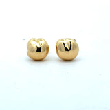 Tiffany Elsa Peretti 18K Yellow Gold Stud Earrings - KFK, Inc.