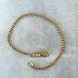 Vintage 14KT Rose Gold Curb Chain Bracelet - KFK, Inc.