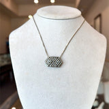 Vintage 14KT White Gold 1.80CT Diamond Pendant Necklace - KFK, Inc.